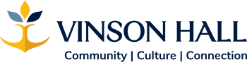 Vinson Hall logo.