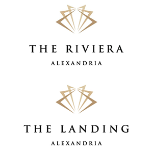 Logos for The Rivera and The Landing.