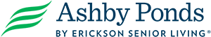 Ashby Ponds by Erickson Senior Living logo.