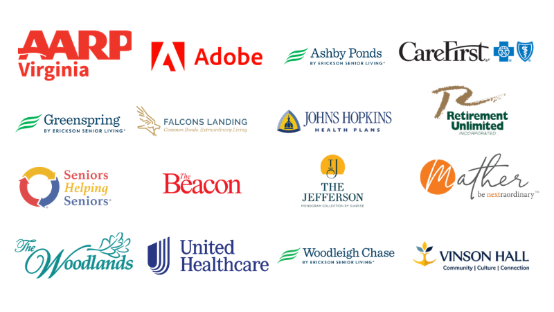 Logos of all the Gold Patrons for NVSO 2026.